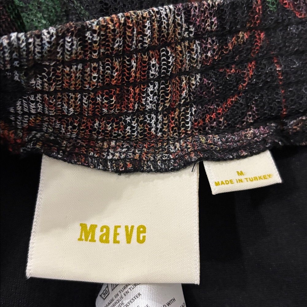 Anthropologie Meena Skirted Pants, by Maeve Floral Ruffle Midi Skirt Size M NWOT - Picture 10 of 14
